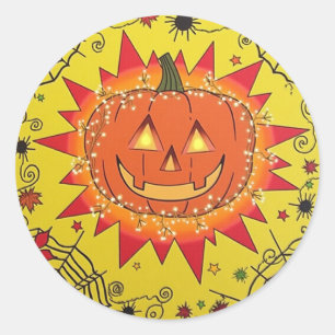 Spooky Happy Halloween Sticker