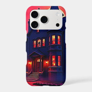 Spooky Haunted House at Dusk Design