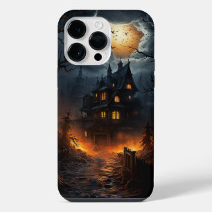 Spooky Haunted House Halloween iPhone 14 Pro Max Case
