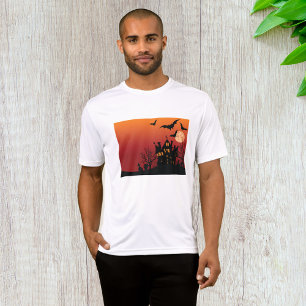 Spooky Haunted House Halloween Night  T-Shirt
