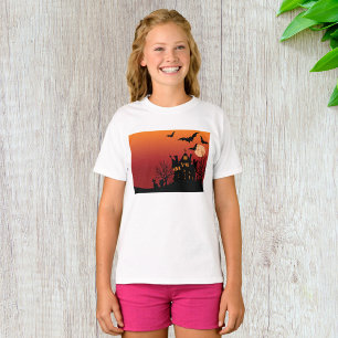 Spooky Haunted House Halloween Night  T-Shirt