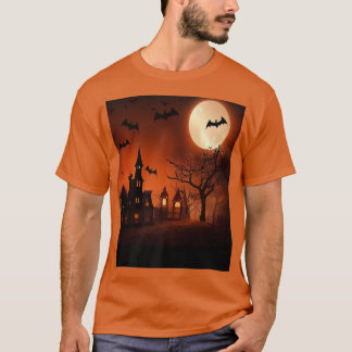 Spooky Haunted House  T-Shirt