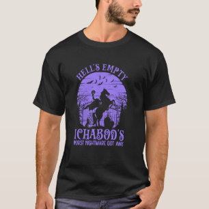Spooky Headless Horseman Ichabodu2019s Nightmare G T-Shirt