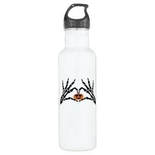 Spooky Heart Hands Dark Gothic Tone 710 Ml Water Bottle