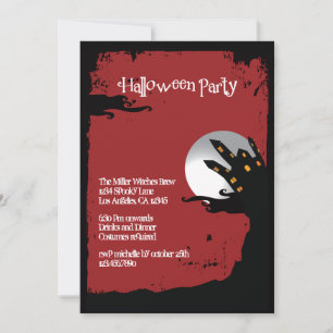 Spooky Hill Halloween Party Invitation