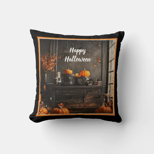Spooky Home Halloween Collection Cushion (Front)