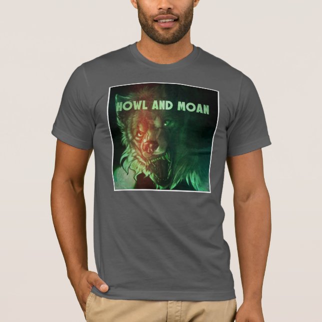 Spooky Howl and Moan T-Shirt (Front)