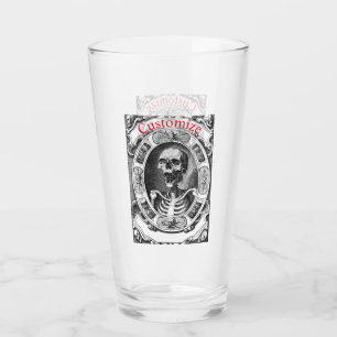 Spooky Human Skull Thunder_Cove Glass