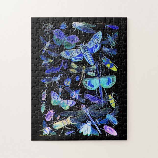 Spooky Insects Jigsaw Puzzle | Creepy Crawlies (Vertical)