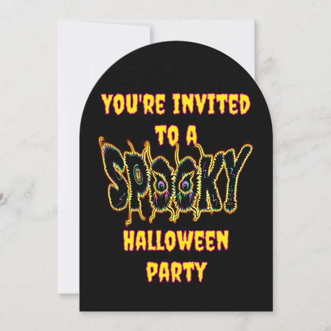 spooky invitation (Front)