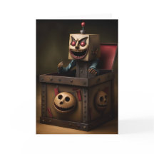 Spooky Jack in a Box Card