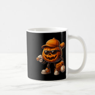 Spooky Jack O Lantern Baseball Halloween Costumes  Coffee Mug