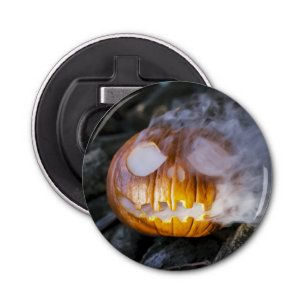 Spooky Jack-o-lantern Bottle Opener