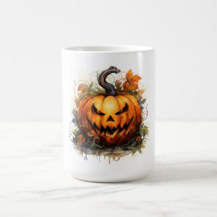 Spooky Jack-O-Lantern Coffee Mug