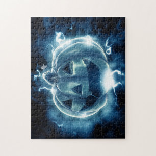 Spooky Jack-o-Lantern Jigsaw Puzzle