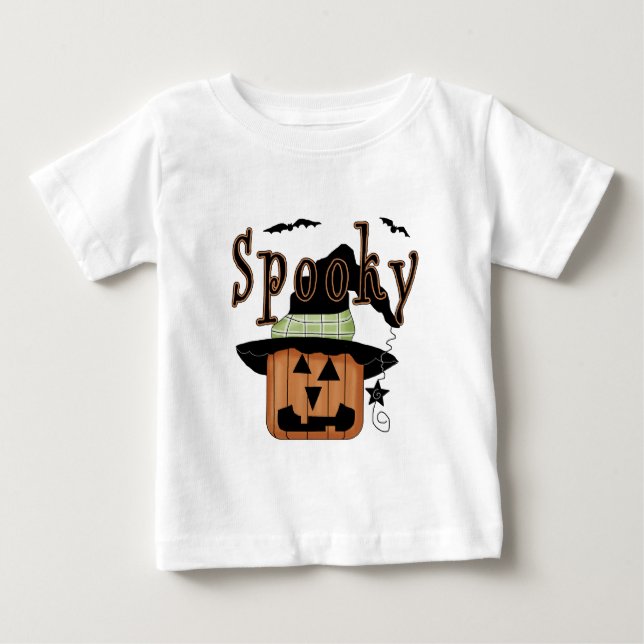 Spooky Jack-O-Lantern Long Sleeve Shirt (Front)