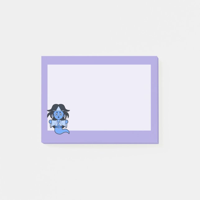Spooky Japanese Yurei Ghost Post-it Notes (Front)