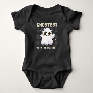 Spooky Kawaii Ghost Halloween Baby. Bodysuit