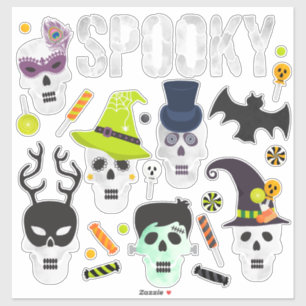 Spooky Kids Halloween Variety Stickers