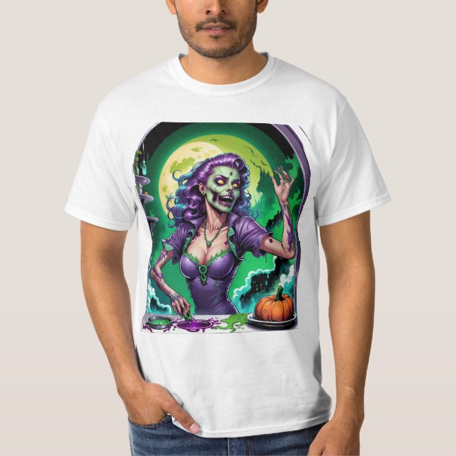 Spooky Kitchen Cook T-Shirt (Front)