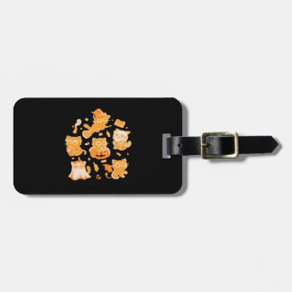 Spooky Kittens Classic T-Shirt Luggage Tag