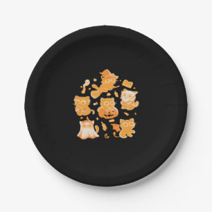 Spooky Kittens Classic T-Shirt Paper Plate