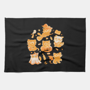 Spooky Kittens Classic T-Shirt Tea Towel