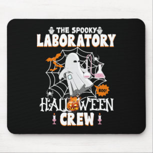 Spooky Laboratory Halloween Crew Spooky Medical La Mouse Pad