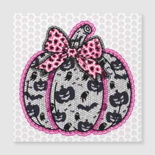 Spooky Lace Halloween Pumpkin Coquette
