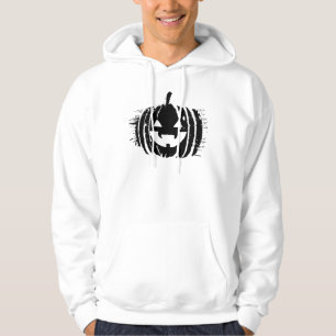 Spooky Laughing Pumpkin Head   Halloween Hoodie
