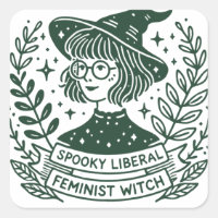 SPOOKY liberal Feminist Witch 
