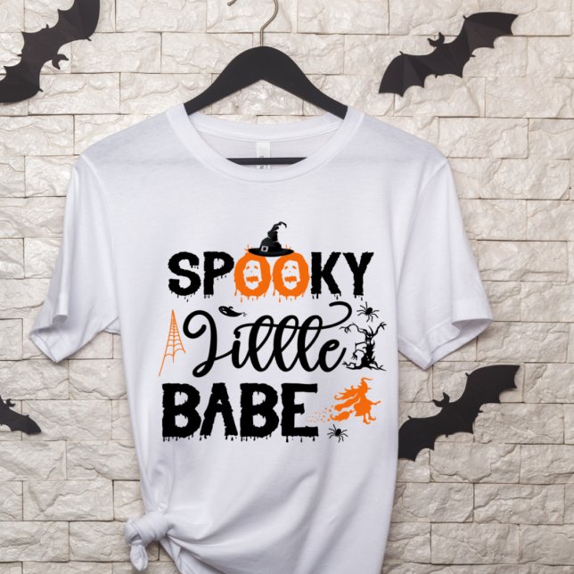 Spooky Little Babe, Halloween witches T-Shirt (Creator Uploaded)