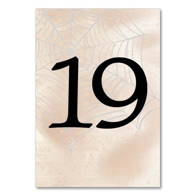 Spooky Little Couple Table Number 19 (Front)