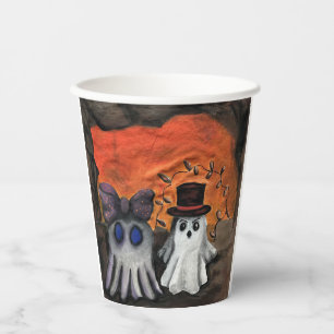 Spooky Little Pals Cute Ghost Halloween Paper Cups