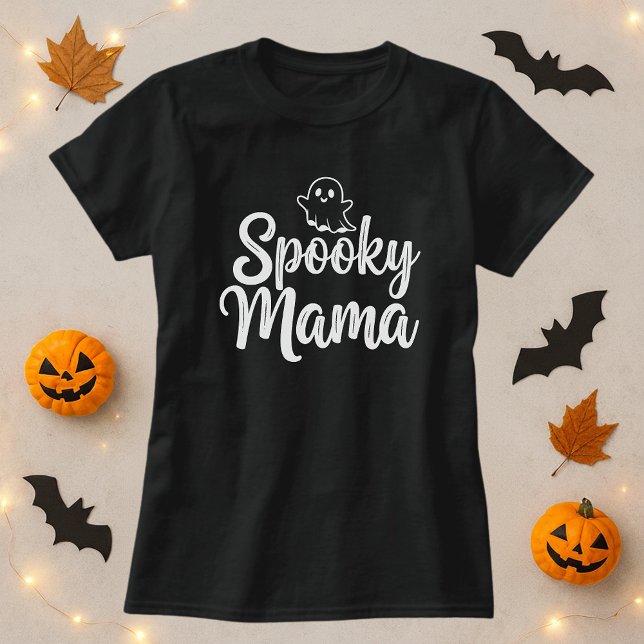 Spooky Mama Halloween Mum T-Shirt (Creator Uploaded)
