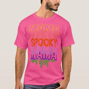 Spooky mama spooky mum happy halloween day spooky T-Shirt