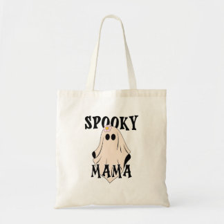 Spooky mama tote bag