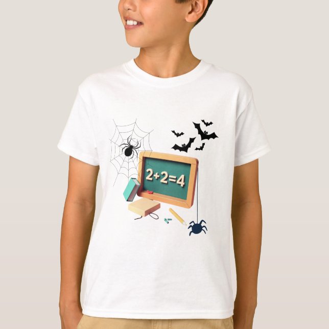 Spooky math teacher's   T-Shirt (Front)