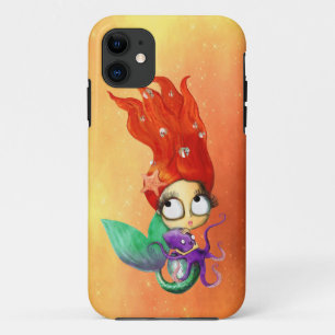 Spooky Mermaid with Octopus Case-Mate iPhone Case