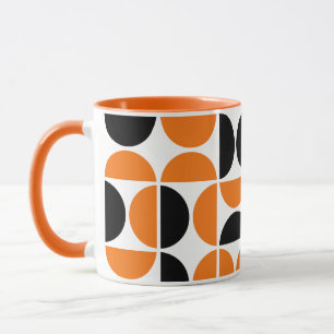 Spooky Mid Century Holiday Tiles Mug