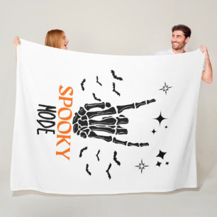 SPOOKY MODE FLEECE BLANKET