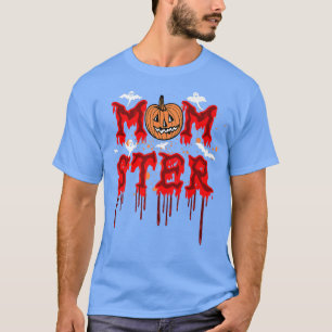 Spooky Momster T Matching Momster Halloween Women T-Shirt