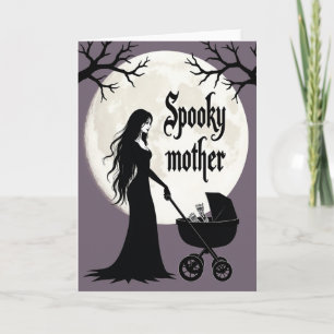 Spooky Mother Themed Card