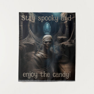 Spooky Mummy's Lair Tapestry