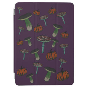 Spooky mushroom iPad cover