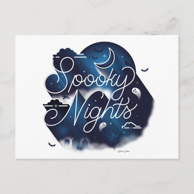Spooky Nights / Postcard (Front)