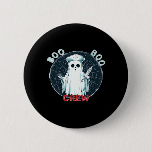 Spooky Nurse Ghost Haunted Hospital Crew Ghostly N 6 Cm Round Badge