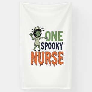 Spooky Nurse Halloween Vintage Vector Design_1 Banner