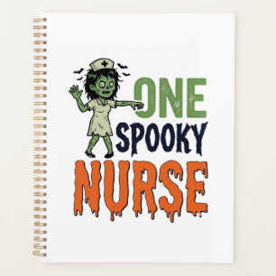 Spooky Nurse Halloween Vintage Vector Design_1 Planner