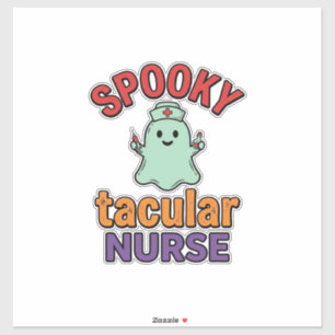 Spooky Nurse Halloween Vintage Vector Shirt Design